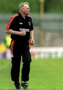 20 May 2001; Brian McAlinden, Armagh Joint Manager, during the Bank of Ireland Ulster Senior Football Championship Quarter-Final match between Tyrone and Armagh at St Tiernach's Park in Clones, Monaghan. Photo by Damien Eagers/Sportsfile