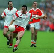 20 May 2001; Brian Dooher of Tyrone during the Bank of Ireland Ulster Senior Football Championship Quarter-Final match between Tyrone and Armagh at St Tiernach's Park in Clones, Monaghan. Photo by Damien Eagers/Sportsfile