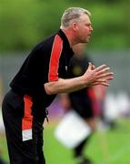 20 May 2001; Brian McAlinden, Armagh Joint Manager, during the Bank of Ireland Ulster Senior Football Championship Quarter-Final match between Tyrone and Armagh at St Tiernach's Park in Clones, Monaghan. Photo by David Maher/Sportsfile