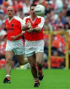 20 May 2001; Enda McNulty of Armagh during the Bank of Ireland Ulster Senior Football Championship Quarter-Final match between Tyrone and Armagh at St Tiernach's Park in Clones, Monaghan. Photo by Damien Eagers/Sportsfile