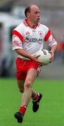 20 May 2001; Peter Canavan of Tyrone during the Bank of Ireland Ulster Senior Football Championship Quarter-Final match between Tyrone and Armagh at St Tiernach's Park in Clones, Monaghan. Photo by Damien Eagers/Sportsfile