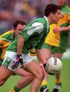19 May 2001; Ryan McCloskey of Fermanagh during the Bank of Ireland Ulster Senior Football Championship Preliminary Round Replay match between Fermanagh and Donegal at Brewster Park in Enniskillen, Fermanagh. Photo by Damien Eagers/Sportsfile