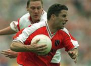 20 May 2001; Paul McGrane of Armagh during the Bank of Ireland Ulster Senior Football Championship Quarter-Final match between Tyrone and Armagh at St Tiernach's Park in Clones, Monaghan. Photo by Damien Eagers/Sportsfile