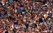 27 May 2001; Longford Fans during the Bank of Ireland Leinster Senior Football Championship Quarter-Final match between Dublin and Longford at Croke Park in Dublin. Photo by Damien Eagers/Sportsfile