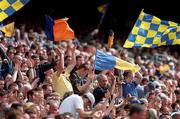 27 May 2001; Longford fans during the Bank of Ireland Leinster Senior Football Championship Quarter-Final match between Dublin and Longford at Croke Park in Dublin. Photo by Brendan Moran/Sportsfile