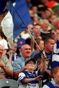 27 May 2001; A Laois supporter during the Bank of Ireland Leinster Senior Football Championship Quarter-Final match between Offaly and Laois at Croke Park in Dublin. Photo by Brendan Moran/Sportsfile