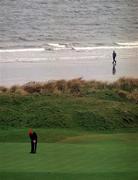 14 April 2001; A general view during the West of Ireland Open Golf Championship at Sligo Golf Club in Rosses Point in Sligo. Photo by Brendan Moran/Sportsfile
