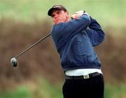 14 April 2001; Johnny Foster of Ballyclare Golf Club during the West of Ireland Open Golf Championship at Sligo Golf Club in Rosses Point in Sligo. Photo by Brendan Moran/Sportsfile