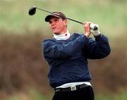 14 April 2001; Johnny Foster of Ballyclare Golf Club during the West of Ireland Open Golf Championship at Sligo Golf Club in Rosses Point in Sligo. Photo by Brendan Moran/Sportsfile