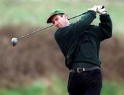 14 April 2001; Joe Moore of Laytown and Bettystown Golf Club during the West of Ireland Open Golf Championship at Sligo Golf Club in Rosses Point in Sligo. Photo by Brendan Moran/Sportsfile
