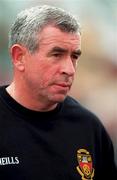27 May 2001; Pete McGrath, Down manager, during the Bank of Ireland Ulster Senior Football Championship Quarter-Final match between Down and Cavan at Casement Park in Belfast. Photo by David Maher/Sportsfile