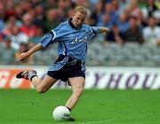 27 May 2001; Wayne McCarthy of Dublin during the Bank of Ireland Leinster Senior Football Championship Quarter-Final match between Dublin and Longford at Croke Park in Dublin. Photo by Damien Eagers/Sportsfile
