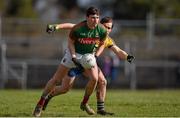 27 March 2016; Jason Doherty, Mayo, in action against David Murray, Roscommon. Allianz Football League Division 1 Round 6, Roscommon v Mayo. Dr Hyde Park, Roscommon.  Picture credit: Brendan Moran / SPORTSFILE