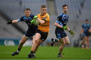 2 April 2016; Sean Miland, Holy Rosary College Moutbellew, in action against Jack Quinn, Gallen CS Ferbane. Masita GAA All Ireland Post Primary Schools Paddy Drummond Cup Final, Gallen CS Ferbane v Holy Rosary College Mountbellew. Croke Park, Dublin. Picture credit: Ray McManus / SPORTSFILE