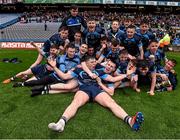 2 April 2016; The Gallen CS Ferbane players celebrate with the Paddy Drummond Cup. Masita GAA All Ireland Post Primary Schools Paddy Drummond Cup Final, Gallen CS Ferbane v Holy Rosary College Mountbellew. Croke Park, Dublin.  Picture credit: Ray McManus / SPORTSFILE
