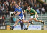 31 March 2010; Robbie Kiely, Tipperary, in action against Paul O'Donoghue, Kerry. Cadbury Munster GAA Football Under 21 Championship Final, Kerry v Tipperary, Austin Stack Park, Tralee, Co. Kerry. Picture credit: Stephen McCarthy / SPORTSFILE