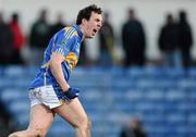 31 March 2010; Bernard O’Brien, Tipperary, celebrates after scoring his side's first goal. Cadbury Munster GAA Football Under 21 Championship Final, Kerry v Tipperary, Austin Stack Park, Tralee, Co. Kerry. Picture credit: Stephen McCarthy / SPORTSFILE