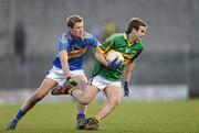 31 March 2010; Padráig O’Connor, Kerry, in action against Alan Moloney, Tipperary. Cadbury Munster GAA Football Under 21 Championship Final, Kerry v Tipperary, Austin Stack Park, Tralee, Co. Kerry. Picture credit: Stephen McCarthy / SPORTSFILE