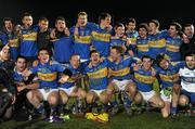 31 March 2010; The Tipperary team celebrate with the trophy following their victory over Kerry. Cadbury Munster GAA Football Under 21 Championship Final, Kerry v Tipperary, Austin Stack Park, Tralee, Co. Kerry. Picture credit: Stephen McCarthy / SPORTSFILE