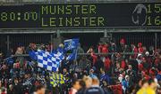 2 April 2010; A general view of the scoreboard at the final whistle. Celtic League, Munster v Leinster, Thomond Park, Limerick. Picture credit: Diarmuid Greene / SPORTSFILE