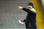 2 April 2016; Laois manager Seamus Plunkett. Allianz Hurling League Division 1B Relegation Play-off, Kerry v Laois. Austin Stack Park, Tralee, Co. Kerry.  Picture credit: Diarmuid Greene / SPORTSFILE