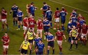 2 April 2016; Leinster and Munster players after the match. Guinness PRO12 Round 19, Leinster v Munster. Aviva Stadium, Lansdowne Road, Dublin.  Picture credit: Cody Glenn / SPORTSFILE