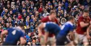 2 April 2016; Supporters during the Guinness PRO12 round 19 clash between Leinster and Munster at the Aviva Stadium, Lansdown Road, Dublin Picture credit: Ramsey Cardy / SPORTSFILE