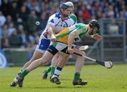 4 April 2010; Dan Shanahan, Waterford, in action against Paul Cleary, Offaly. Allianz GAA Hurling National League Division 1 Round 6, Waterford v Offaly, Walsh Park, Waterford. Picture credit: Brian Lawless / SPORTSFILE