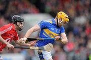 4 April 2010; Padraic Maher, Tipperary, in action against Tadhg Og Murphy, Cork. Allianz GAA Hurling National League Division 1 Round 6, Cork v Tipperary, Pairc Ui Chaoimh, Cork. Picture credit: Matt Browne / SPORTSFILE