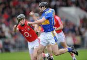 4 April 2010; Paul Kelly, Tipperary, in action against Shane O'Neill, Cork. Allianz GAA Hurling National League Division 1 Round 6, Cork v Tipperary, Pairc Ui Chaoimh, Cork. Picture credit: Matt Browne / SPORTSFILE