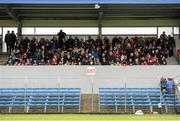 3 April 2016; Supporters take their seats in the stand one hour and forty-five minutes before the start of the game. Allianz Hurling League Division 1 Quarter-Final, Clare v Tipperary. Cusack Park, Ennis, Co. Clare. Picture credit: Diarmuid Greene / SPORTSFILE