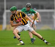 3 April 2016; Shane Prendergast, Kilkenny, in action against Padraig Guinan, Offaly. Allianz Hurling League Division 1, Quarter-Final, Kilkenny v Offaly. Nowlan Park, Kilkenny. Picture credit: Ray McManus / SPORTSFILE