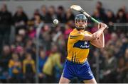 3 April 2016; Bobby Duggan, Clare, takes a free. Allianz Hurling League Division 1 Quarter-Final, Clare v Tipperary. Cusack Park, Ennis, Co. Clare. Picture credit: Diarmuid Greene / SPORTSFILE