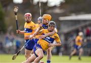 3 April 2016; David Reidy, Clare, in action against Seamus Callanan, Tipperary. Allianz Hurling League Division 1 Quarter-Final, Clare v Tipperary. Cusack Park, Ennis, Co. Clare. Picture credit: Diarmuid Greene / SPORTSFILE