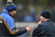 3 April 2016; Roscommon joint managers Fergal O'Donnell, left, and Kevin McStay. Allianz Football League Division 1, Round 7, Roscommon v Dublin. Páirc Seán MacDiarmada, Carrick on Shannon, Co. Leitrim. Picture credit: Brendan Moran / SPORTSFILE