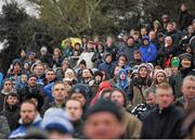 3 April 2016; Anxious supporters watch the game during the second half. Allianz Football League Division 1, Round 7, Monaghan v Donegal. St Mary's Park, Castleblayney, Co. Monaghan. Picture credit: Dáire Brennan / SPORTSFILE