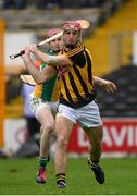 3 April 2016; Colin Fennelly, under pressure from Offaly's Conor Doughan, scores the third Kilkenny goal. Allianz Hurling League Division 1 Quarter-Final, Kilkenny v Offaly. Nowlan Park, Kilkenny. Picture credit: Ray McManus / SPORTSFILE