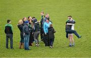 3 April 2016; Conor McManus, Monaghan, is congratulated by supporters after the game. Allianz Football League Division 1, Round 7, Monaghan v Donegal. St Mary's Park, Castleblayney, Co. Monaghan. Picture credit: Dáire Brennan / SPORTSFILE