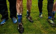 3 April 2016; The muddy boots of Cavan's Rory Dunne. Allianz Football League Division 2, Round 7, Cavan v Galway. Kingspan Breffni Park, Cavan. Picture credit: Cody Glenn / SPORTSFILE