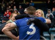 3 April 2016; Killian Clarke, Cavan, is embraced by supporters after the match. Allianz Football League, Division 2, Round 7, Cavan v Galway. Kingspan Breffni Park, Cavan. Picture credit: Cody Glenn / SPORTSFILE