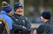 3 April 2016; Roscommon selector Liam MacHale, centre, with joint managers Fergal O'Donnell, left, and Kevin McStay. Allianz Football League Division 1, Round 7, Roscommon v Dublin. Páirc Seán MacDiarmada, Carrick on Shannon, Co. Leitrim. Picture credit: Brendan Moran / SPORTSFILE