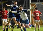 6 April 2016; Conor Forde, Monaghan, celebrates at the final whistle. EirGrid Ulster GAA Football U21 Championship Final, Monaghan v Tyrone, Athletic Grounds, Armagh. Picture credit: Oliver McVeigh / SPORTSFILE