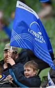 2 April 2016; Leinster supporters await the start of the Guinness PRO12 round 19 clash between Leinster and Munster at the Aviva Stadium, Lansdown Road, Dublin Picture credit: Stephen McCarthy / SPORTSFILE