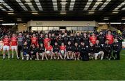 6 April 2016; The Tyrone squad. EirGrid Ulster GAA Football U21 Championship Final, Monaghan v Tyrone, Athletic Grounds, Armagh. Picture credit: Oliver McVeigh / SPORTSFILE