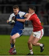 6 April 2016; Barry McGinn, Monaghan, in action against Michael McKernan,Tyrone. EirGrid Ulster GAA Football U21 Championship Final, Monaghan v Tyrone, Athletic Grounds, Armagh. Picture credit: Oliver McVeigh / SPORTSFILE