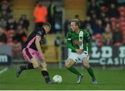 8 April 2016; Stephen Dooley, Cork City, in action against Paul Murphy, Wexford Youths. SSE Airtricity League Premier Division, Cork City v Wexford Youths. Turners Cross, Cork. Picture credit: Eóin Noonan / SPORTSFILE