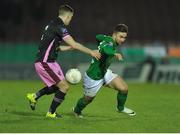 8 April 2016; Sean Maguire, Cork City, in action against Craig McCabe, Wexford Youths. SSE Airtricity League Premier Division, Cork City v Wexford Youths. Turners Cross, Cork. Picture credit: Eóin Noonan / SPORTSFILE