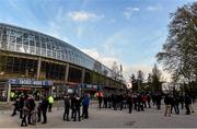 9 April 2016; A general view of Stade des Alpes ahead of gates opening before the game. European Rugby Challenge Cup, Quarter-Final, Grenoble v Connacht. Stade des Alpes, Grenoble, France. Picture credit: Stephen McCarthy / SPORTSFILE