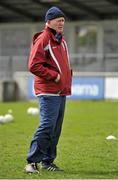 10 April 2016; Galway manager Willie Ward. Lidl Ladies Football National League, Division 1, Dublin v Galway, Parnell Park, Dublin. Picture credit: Sam Barnes / SPORTSFILE