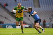 10 April 2016; Neil McGee, Donegal, in action against James Small, Dublin. Allianz Football League, Division 1, Semi-Final, Dublin v Donegal, Croke Park, Dublin. Picture credit: Ray McManus / SPORTSFILE